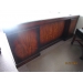 Executive 5 Piece Office Suite, Burnt Maple Rare Desk Credenza